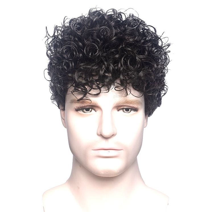 Perruque Homme Cheveux Bouclés l Lacewig Paris