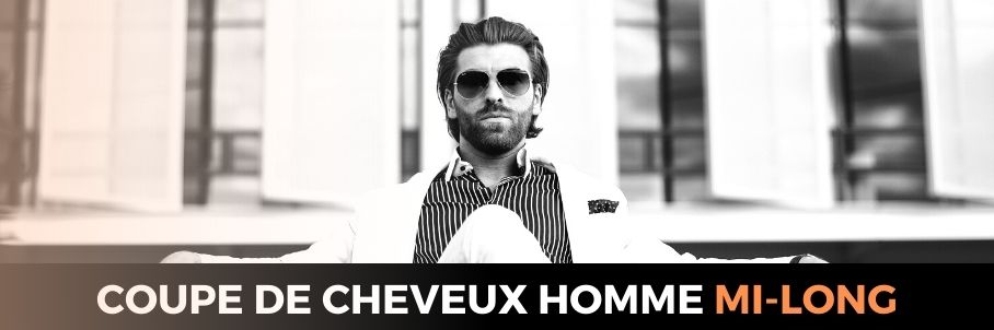 Coupe de cheveux homme mi-long