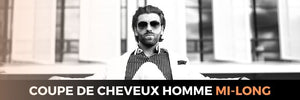 Coupe de cheveux homme mi-long