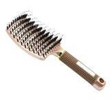 Brosse Cheveux demelant Marron