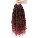 Braids Crochet Twist Rouge