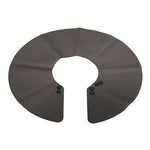 Cape de coupe collier noir