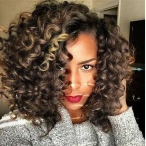 Crochet Braid Afro Ombré