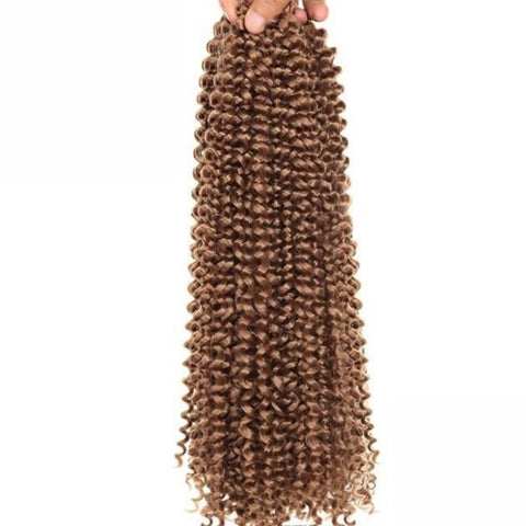 Crochet Braid Frisé Châtain