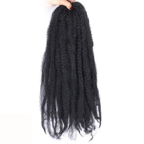 Crochet Braid Locks Noir