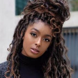 Crochet Braid Twist Brun