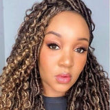 Crochet Braid Twist Ombré Blond