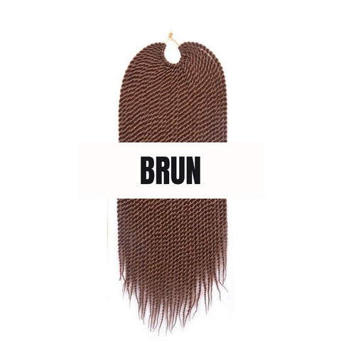 Crochet Braid Vanille Brun