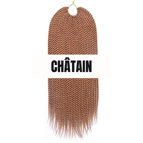 Crochet Braid Vanille Châtain
