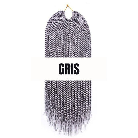 Crochet Braid Vanille Gris