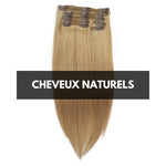 Extension Clip Cheveux Naturels Blond Venitien Lisse