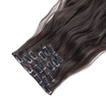 Extension Cheveux Bouclés A Clip Brun 22 Pouces - Thelma