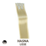 Extension Cheveux Blond A Clip Synthétique Blond Lisse 24 Pouces - Hasna