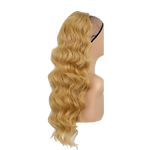 Extension Queue De Cheval Boucle A Cordon De Serrage Blond Fonce Ponytail