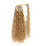 Ponytail Extension Queue De Cheval Bouclé À Enroulé Blond Venitien 22 Pouces