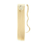 Extension Ponytail Ponytail Queue De Cheval Lisse À Enroulé Blond
