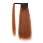 Ponytail Extension Queue De Cheval Crépus À Enroulé Roux