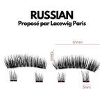 faux cils volume russe
