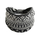 Bandeau Cheveux Femme Blanc Plume