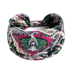 Bandeau Cheveux Femme Blanc Plume