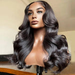 Lace Front Wigs Human Hair Cheveux Noir 13x4 HD