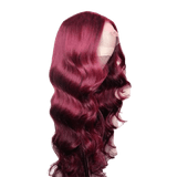 Lace Front Wigs Naturelle Boucles Violette