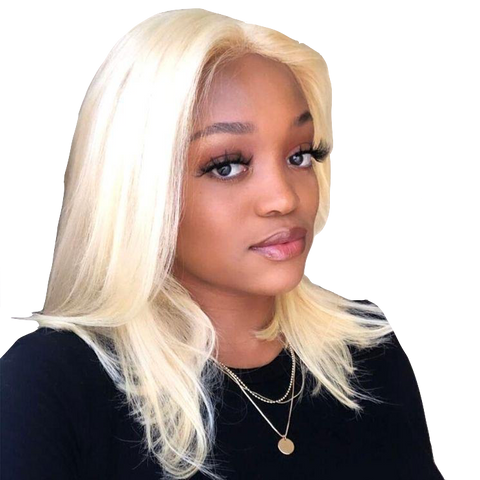 Lace Front Wigs Naturelle Cheveux Brésilien Blond Lisse