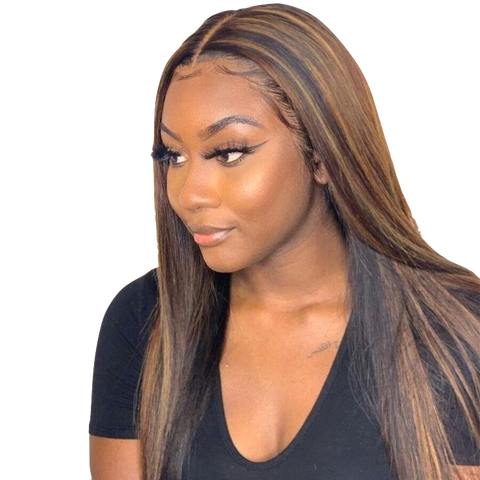 Lace Front Wigs Naturelle Blond Miel Ombré