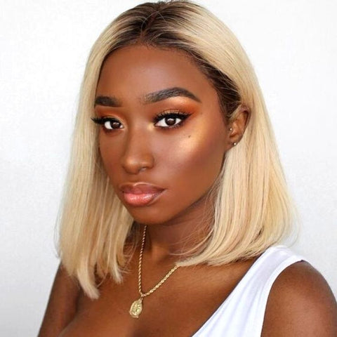 Lace Front Wigs Naturelle Ombré Blond