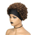 Perruque Bandeau Naturelle Afro Brun