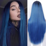 Perruque Bleu