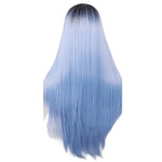 Perruque Bleu Ciel