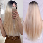 Perruque Blonde Longue