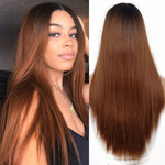 perruque cheveux brune