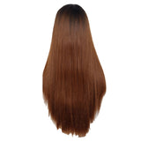 perruque cheveux brune