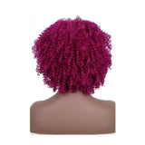 PERRUQUE AFRO ROUGE