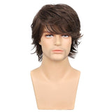 PERRUQUE HOMME BRUN