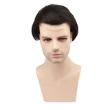 Perruque homme cheveux noir court