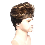 PERRUQUE BRUNE HOMME