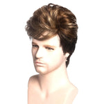 PERRUQUE BRUNE HOMME