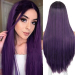 perruque violette