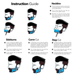 guide utilisation pochoir barbe exemple de barbe