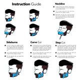 guide utilisation pochoir barbe exemple de barbe