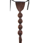 Ponytail Extension Queue De Cheval Brun Bouffante À Nouer