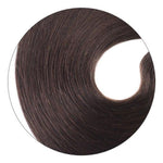 Ponytail - Extension Queue De Cheval Naturelle Lisse Brun À Enrouler