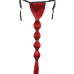 Ponytail - Extension Queue De Cheval Rouge Bouffante À Nouer