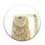Ponytail - Extension Queue De Cheval Frisé Synthétique À Enrouler Blond