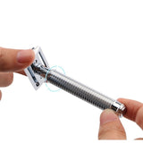 Rasoir de sureté Femme Gris Metal