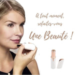 Stylo epilateur sourcil mini blanc