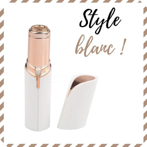 Stylo epilateur sourcil blanc mini